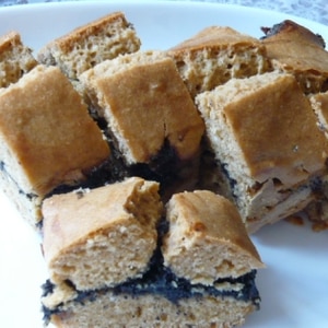 アンチエイジング～な黒胡麻ときな粉のパウンドケーキ